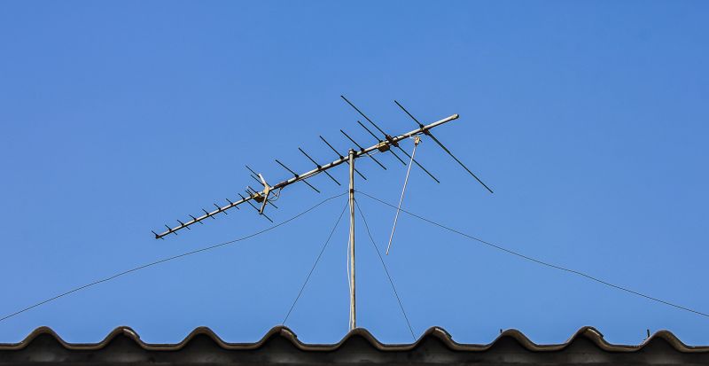 Repair Work on Damaged Antenna
