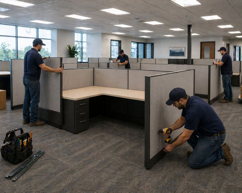 Office Workstation Assembly in Wilmington, NC
